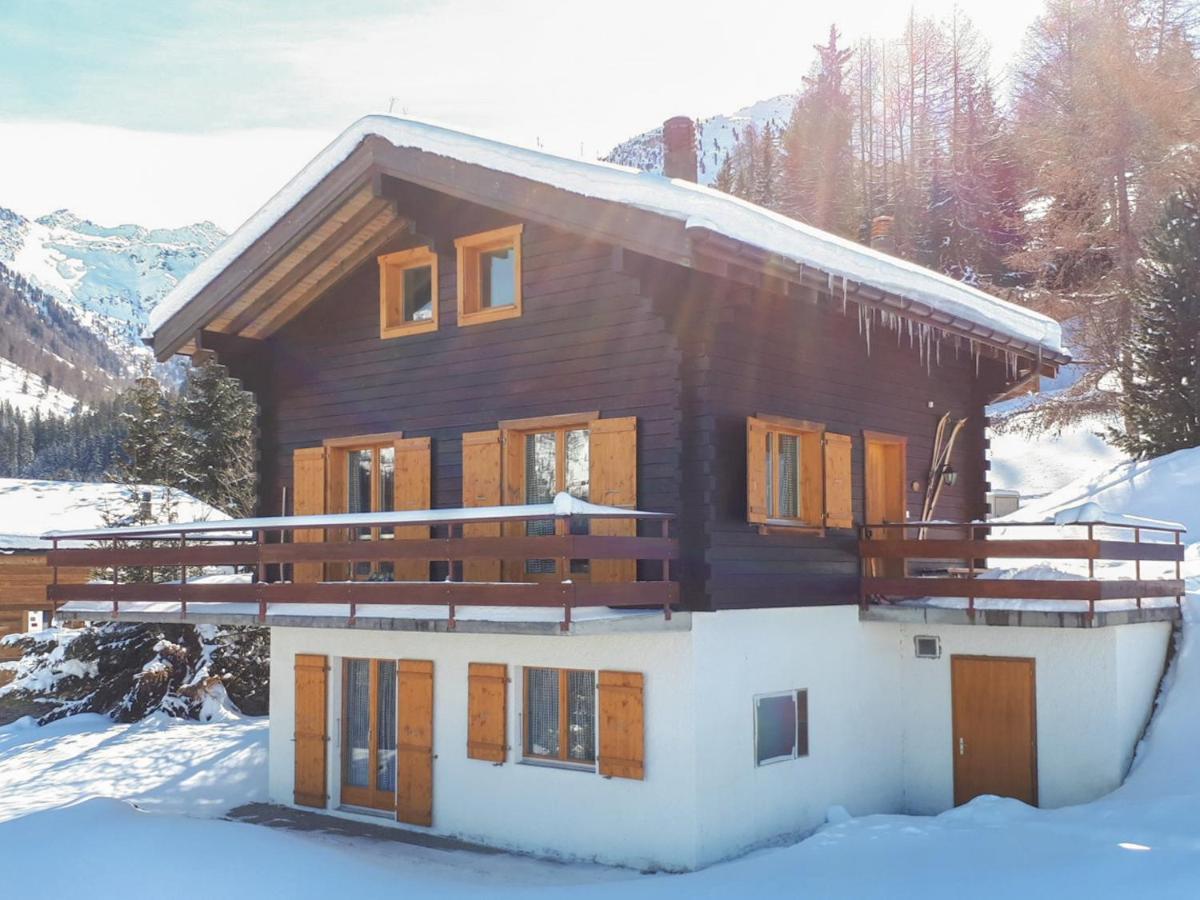 Chalet L'Ange La Tzoumaz Bagian luar foto